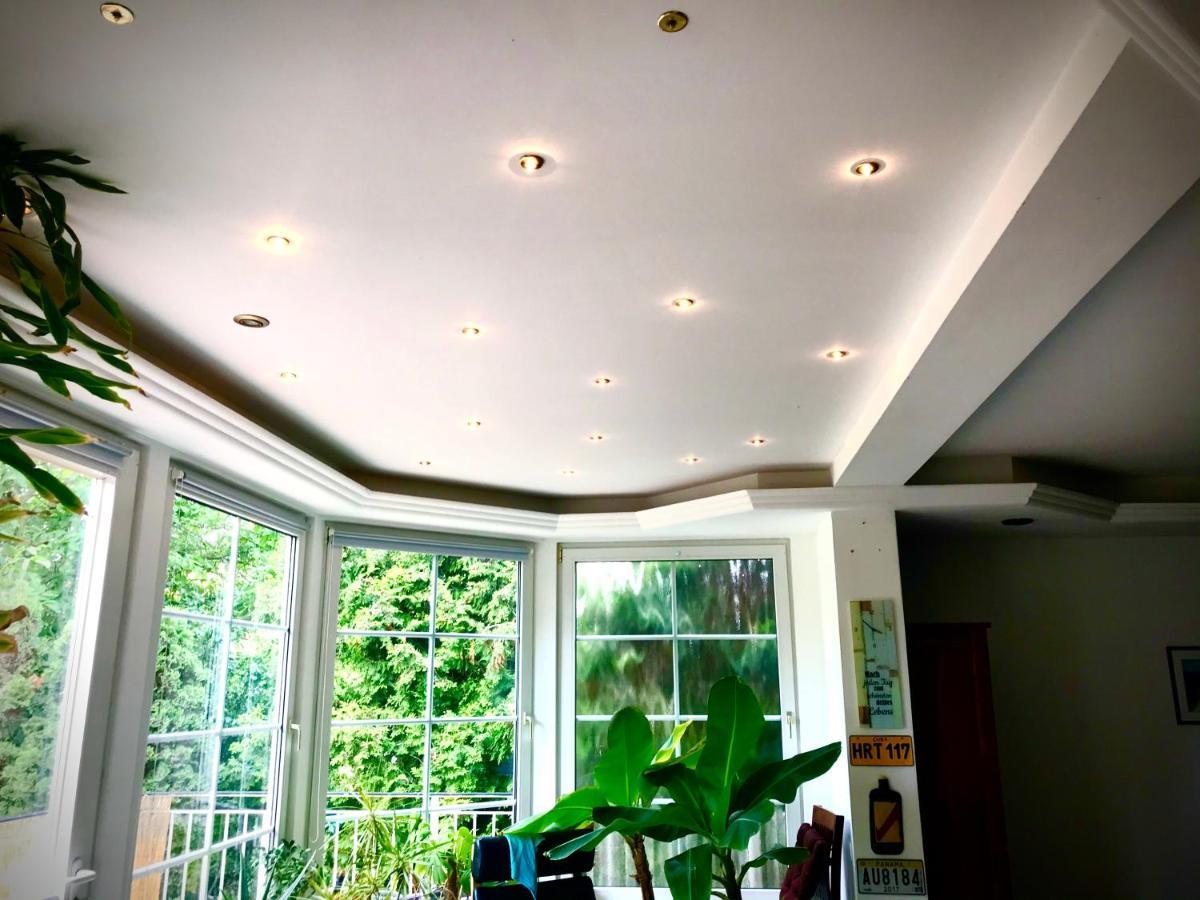 Grosse & Voll Ausgestattete Apartments, Studios, Doppelzimmer, Workspace, Parkplatz, Netflix, Prime & Schnelles Wifi In Ruhiger Lage Mit Garten ルドルシュタット エクステリア 写真