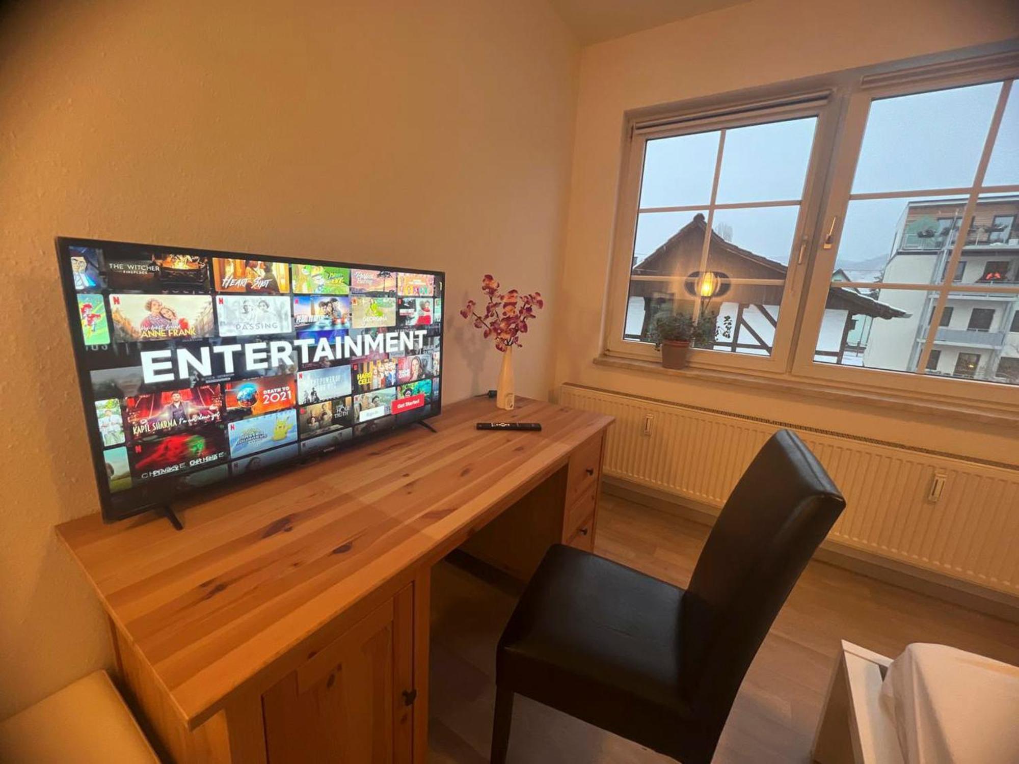 Grosse & Voll Ausgestattete Apartments, Studios, Doppelzimmer, Workspace, Parkplatz, Netflix, Prime & Schnelles Wifi In Ruhiger Lage Mit Garten ルドルシュタット エクステリア 写真