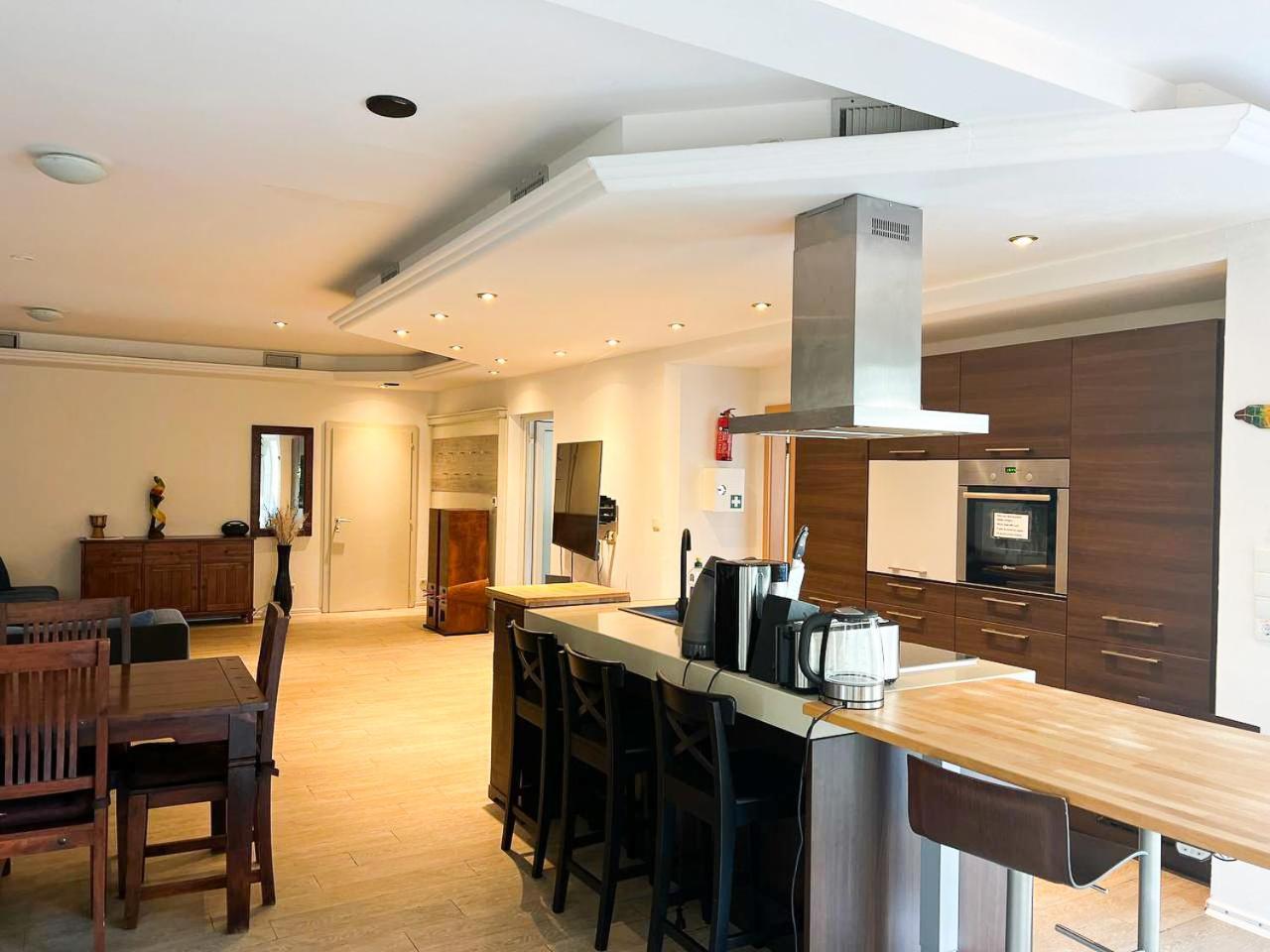 Grosse & Voll Ausgestattete Apartments, Studios, Doppelzimmer, Workspace, Parkplatz, Netflix, Prime & Schnelles Wifi In Ruhiger Lage Mit Garten ルドルシュタット エクステリア 写真